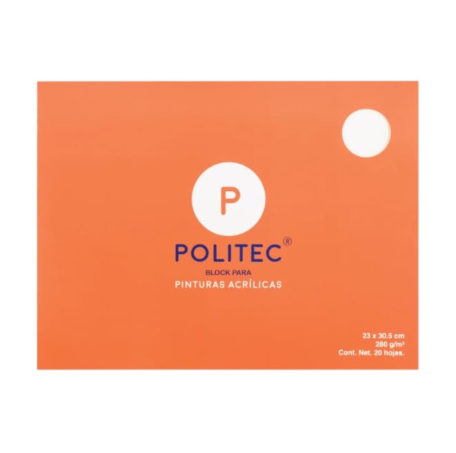 BLOCK PARA PINTURA ACRÍLICA POLITEC